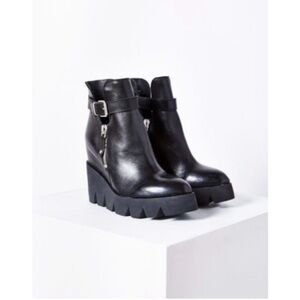 Ash Ricky Platform Wedge Boots